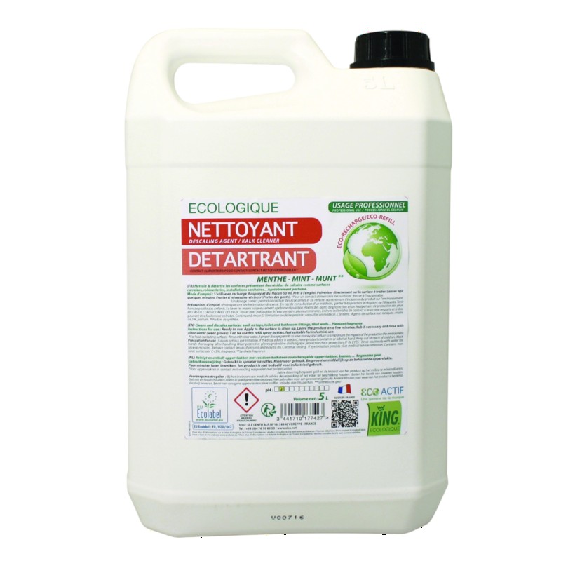 Sanitärreiniger und Entkalker - Minzduft - King - 5 l